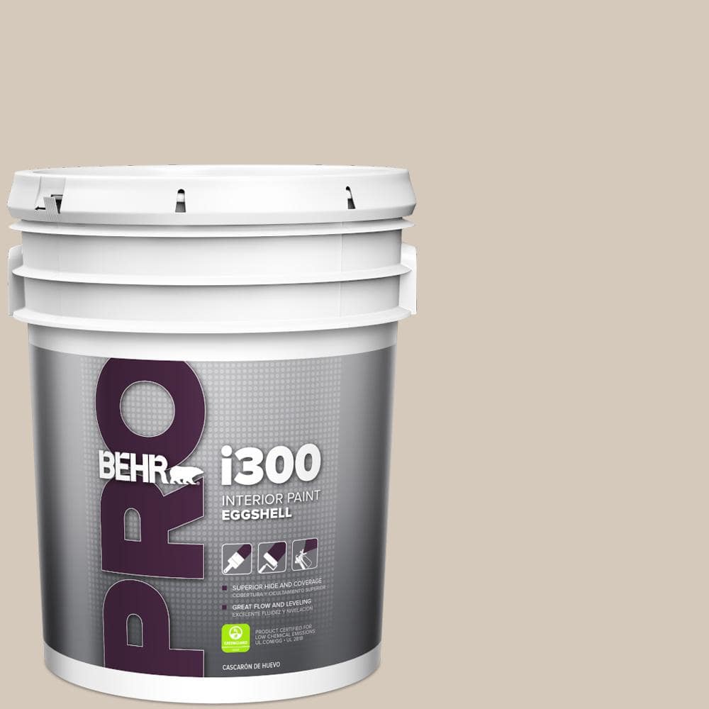 BEHR PRO 5 gal. #BNC-02 Understated Eggshell Interior Paint