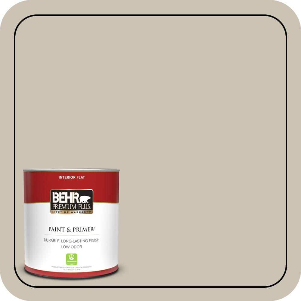 BEHR PREMIUM PLUS #PPU5-08 Sculptor Clay Enamel & Primer Color Sample (1)
