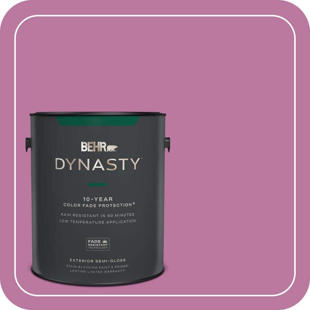 BEHR DYNASTY 1 gal. #690B-5 Valentine Heart Semi-Gloss Exterior Stain-Blocking Paint & Primer