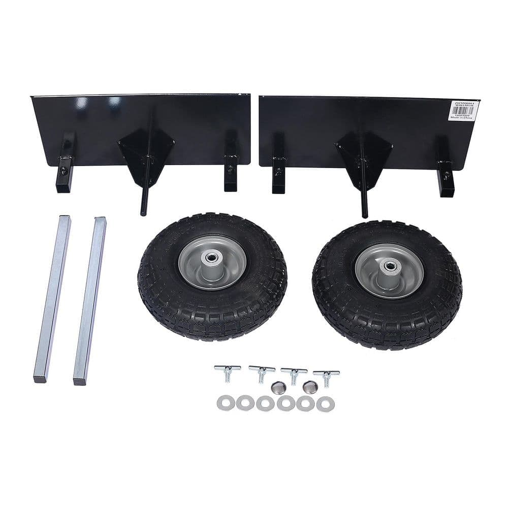 maocao hoom 600 lbs. Panel Dolly 10 in. Pneumatic Wheels (3)