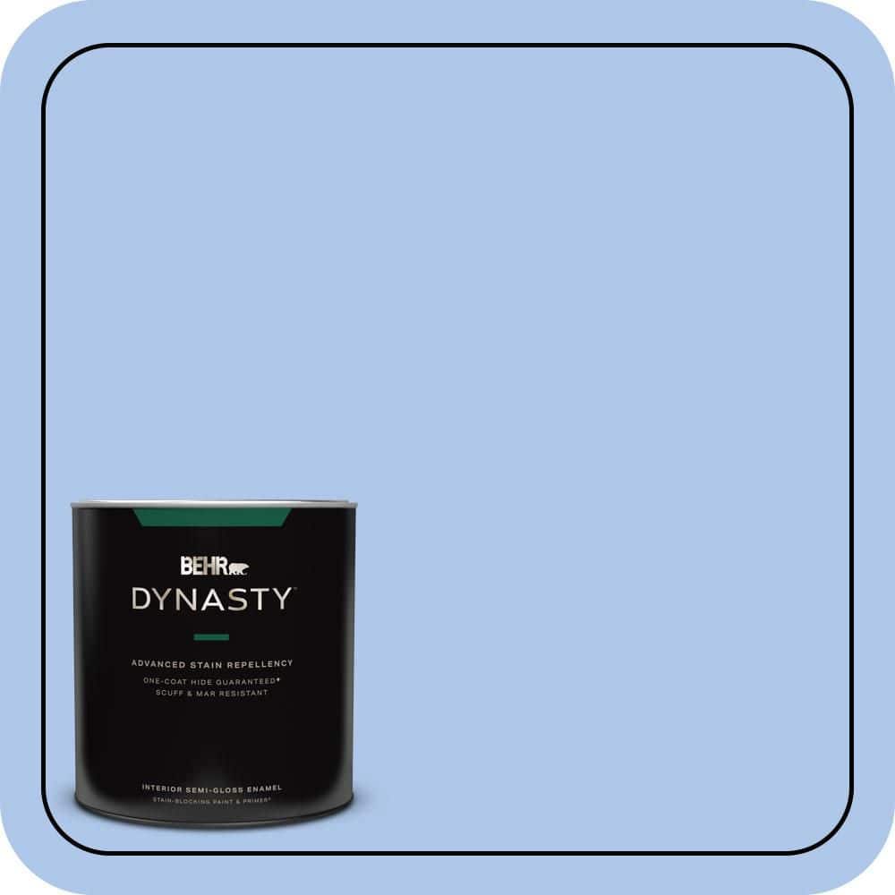 BEHR DYNASTY 1 qt. #P530-2 Promise Keeping Semi-Gloss Enamel Interior Stain-Blocking Paint & Primer