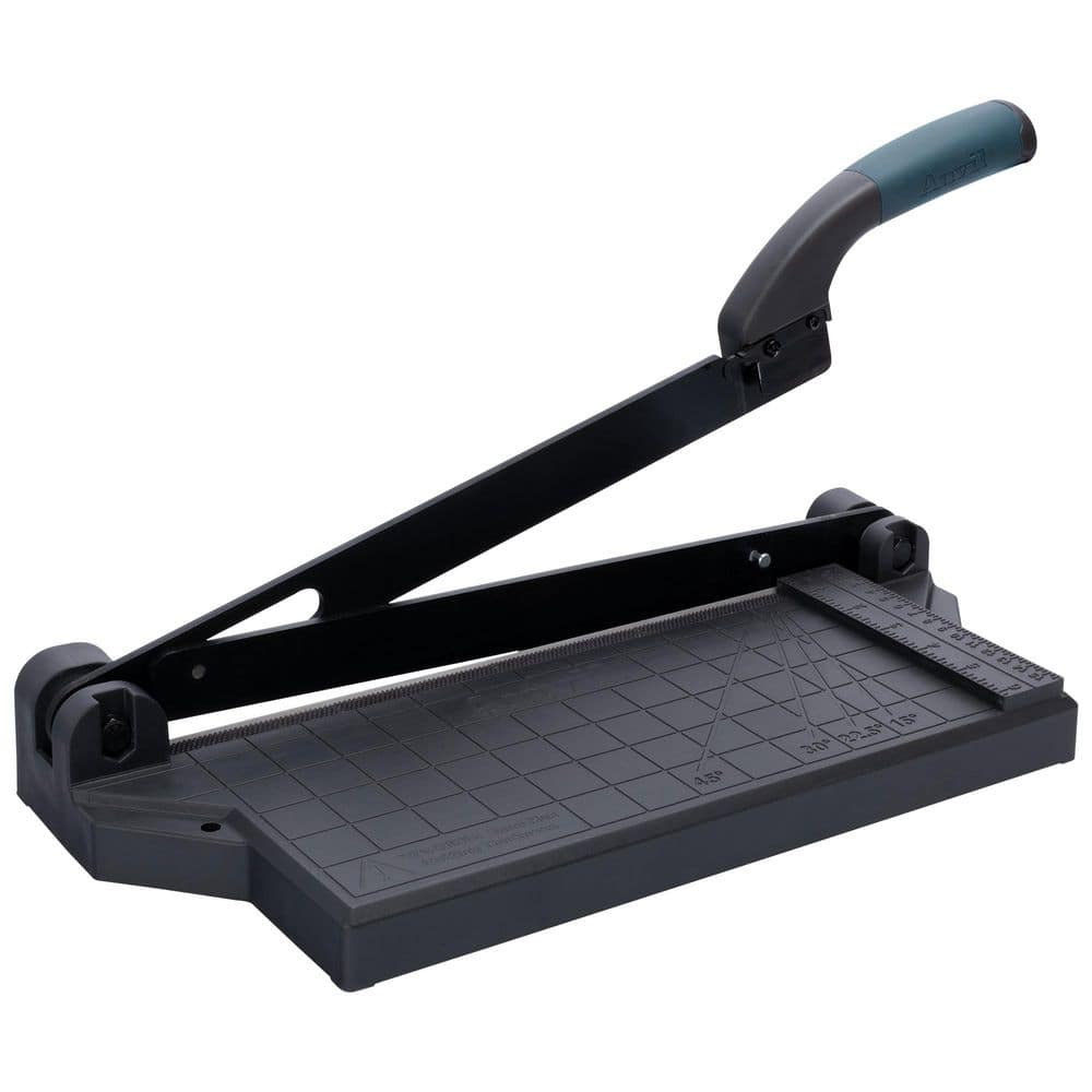 Anvil 12 in. Steel Blade Vinyl Cutter for LVP, LVT, SPC, and VCT Vinyl Flooring (2)