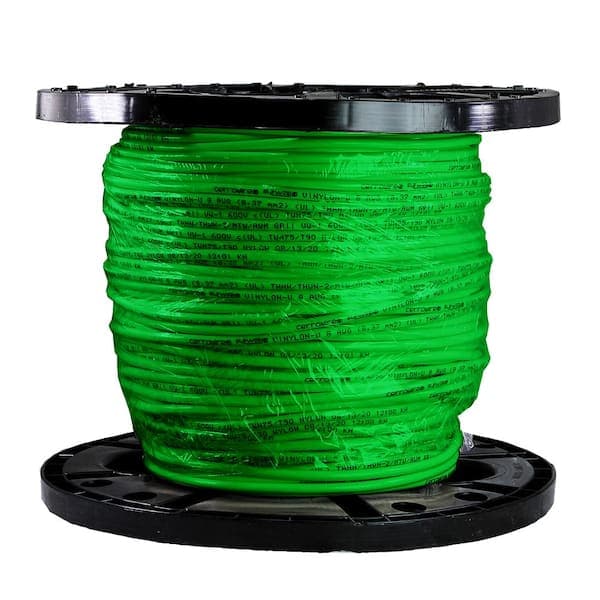 Cerrowire 500 ft. 8 Gauge Green Stranded Copper THHN Wire (2)