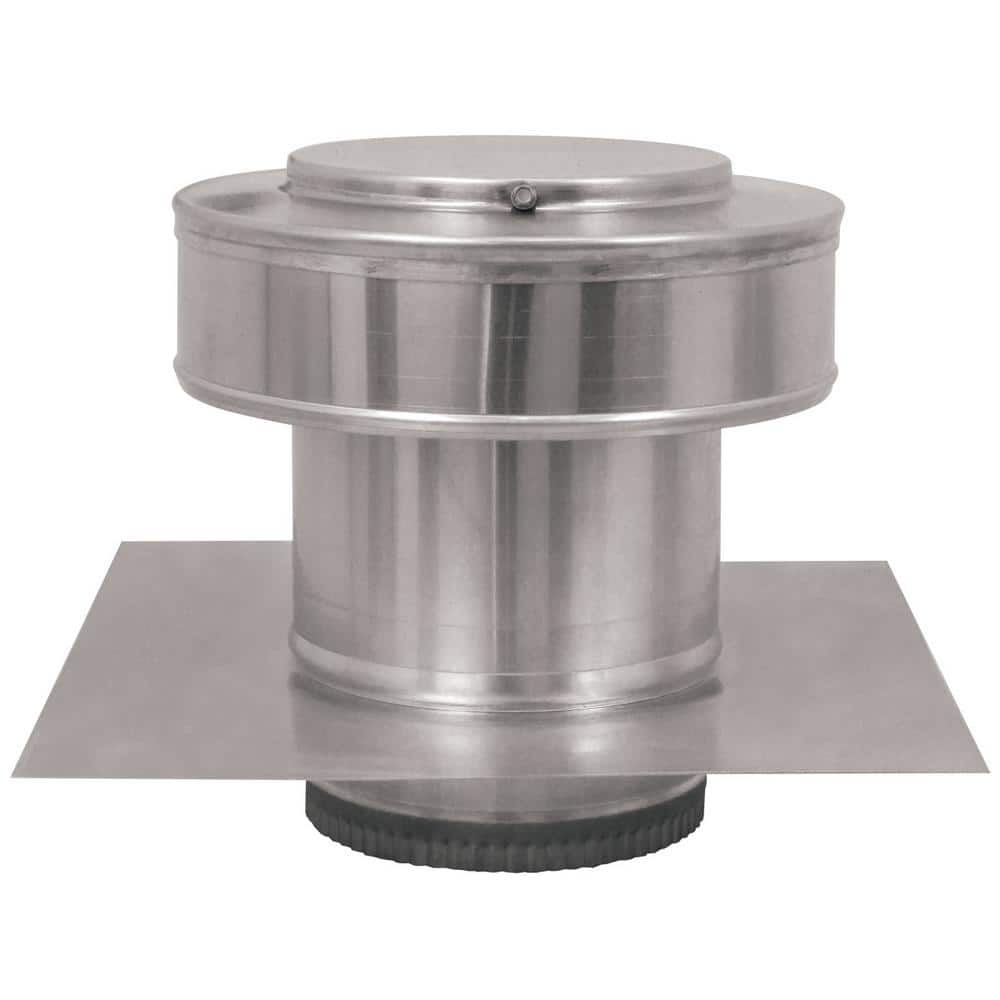 Active Ventilation 6 in. Dia Aluminium Round Back Roof Jack with 4 in. Collar and 2 in. Tail Pipe (3)