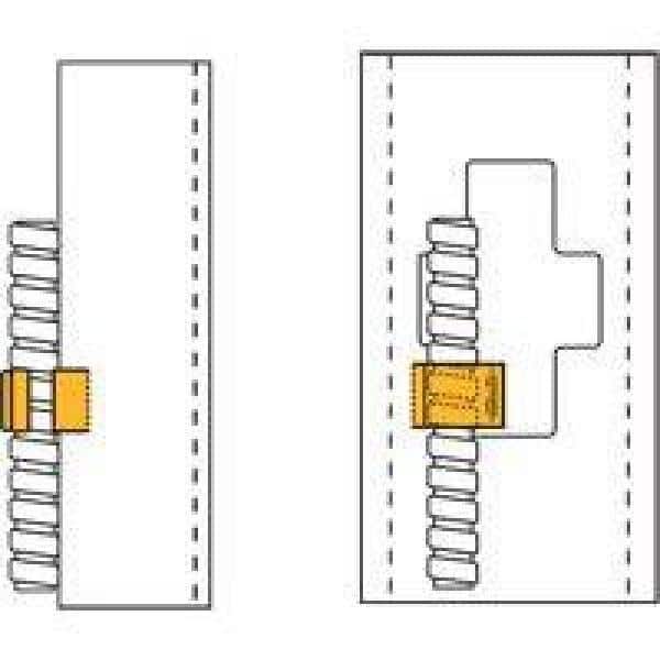 CADDY 14-2 to 12-3 MC/AC. Conduit Accessory Clip (10-pack) (2)