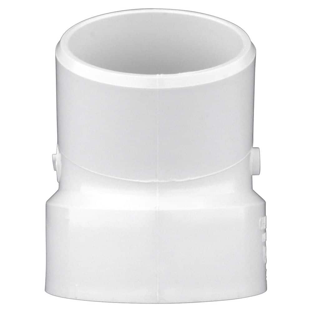 Charlotte Pipe 1-1/2 in. PVC DWV 22-1/2 in. Hub x Hub Elbow Fitting (3)