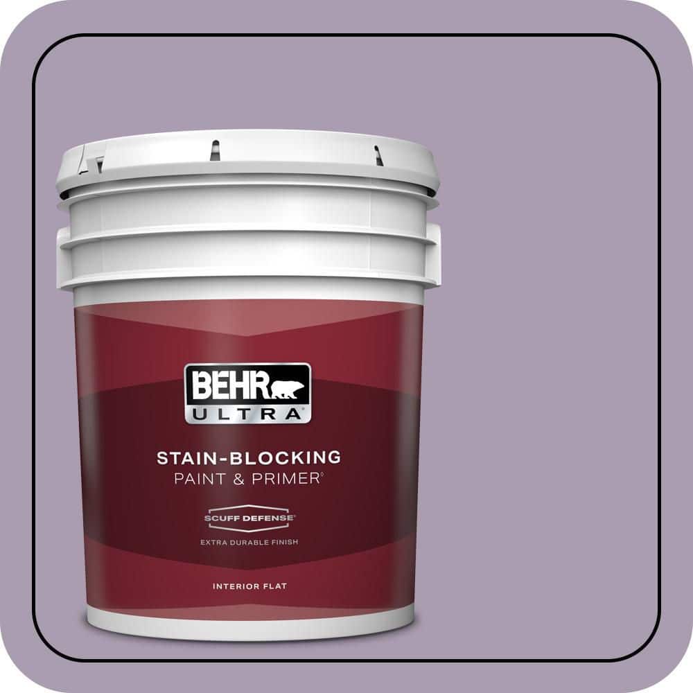 BEHR ULTRA 5 gal. #PPU16-12 Charm Extra Durable Flat Interior Paint & Primer