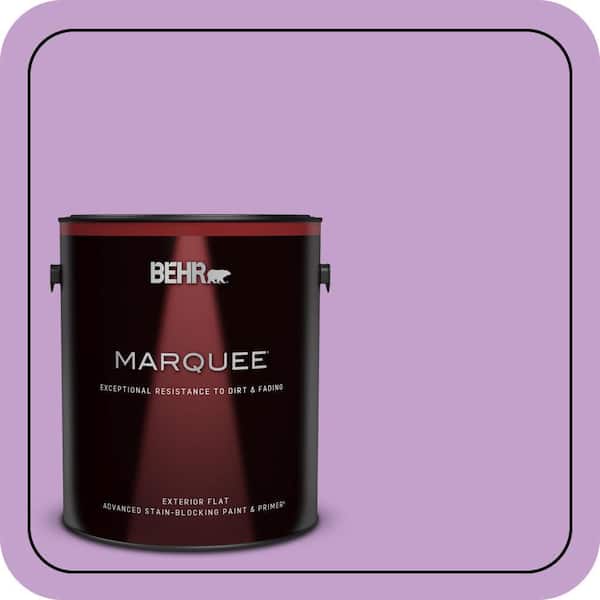 BEHR MARQUEE 1 gal. #P100-4 Lovers Knot Flat Exterior Paint & Primer (2)