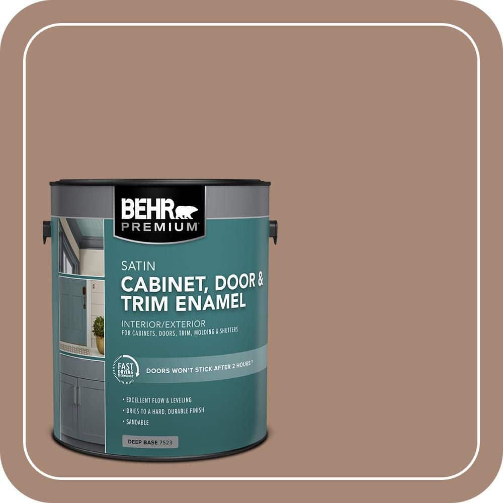 BEHR PREMIUM 1 gal. #PPU3-14 Tribal Pottery Satin Enamel Interior/Exterior Cabinet, Door & Trim Paint