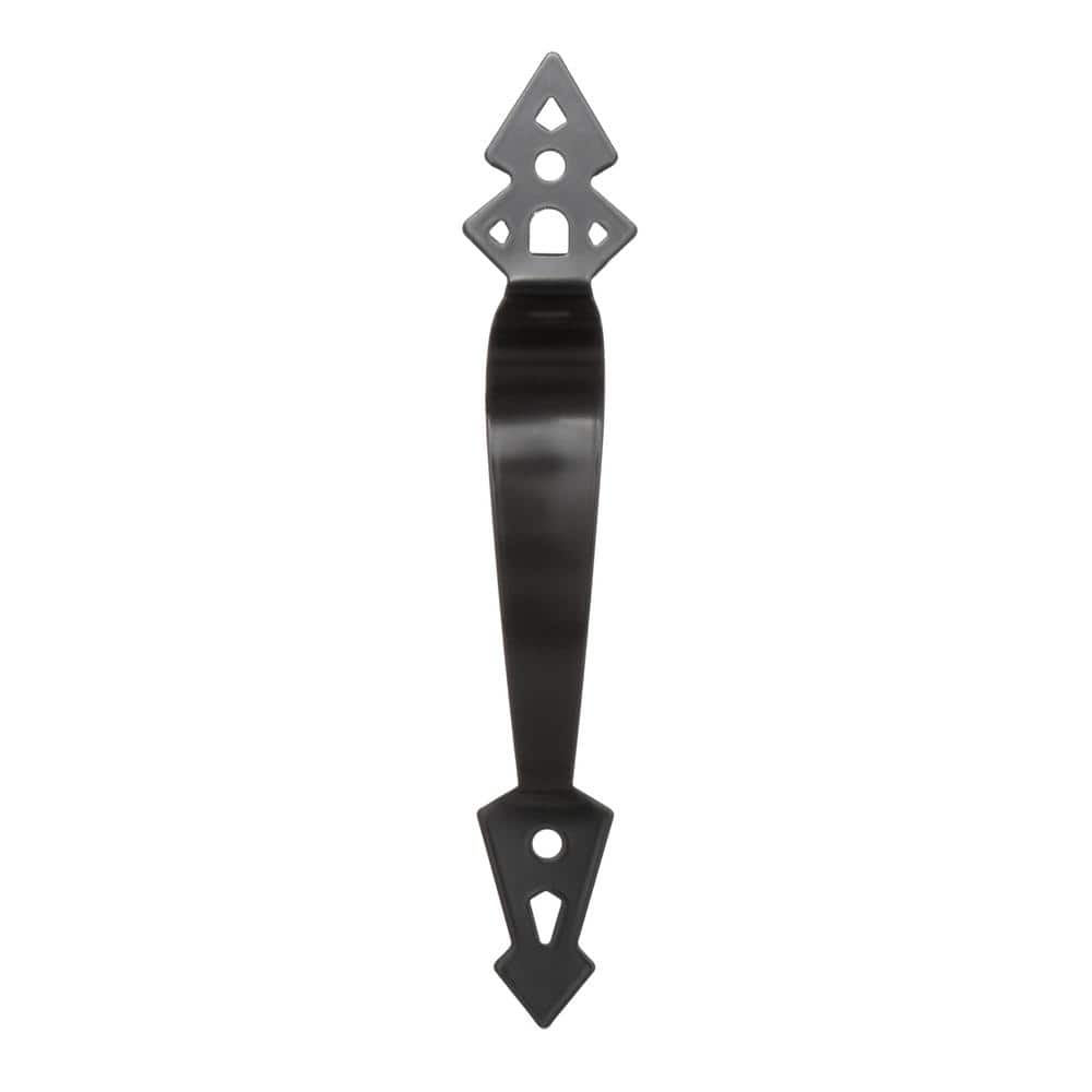 Everbilt 11-1/8 in. Black Heavy-Duty Gate Pull (4)