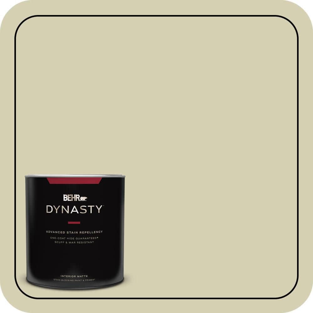 BEHR DYNASTY 1 qt. #S350-2 Windmill Matte Interior Stain-Blocking Paint & Primer