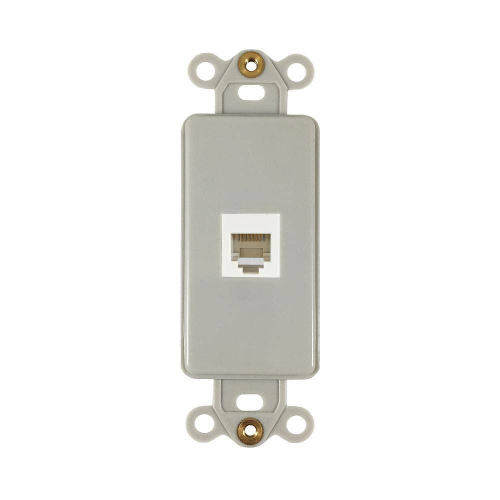 AMERELLE Metallic Gang Phone Steel Wall Plate (4)