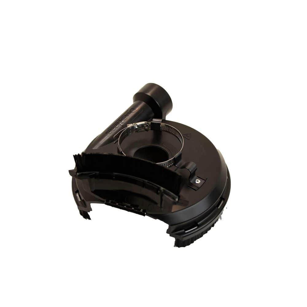 Dustless Technologies 7in. Dust Shroud Pro-Universal Fit Angle Grinder Attachment for Dust Control