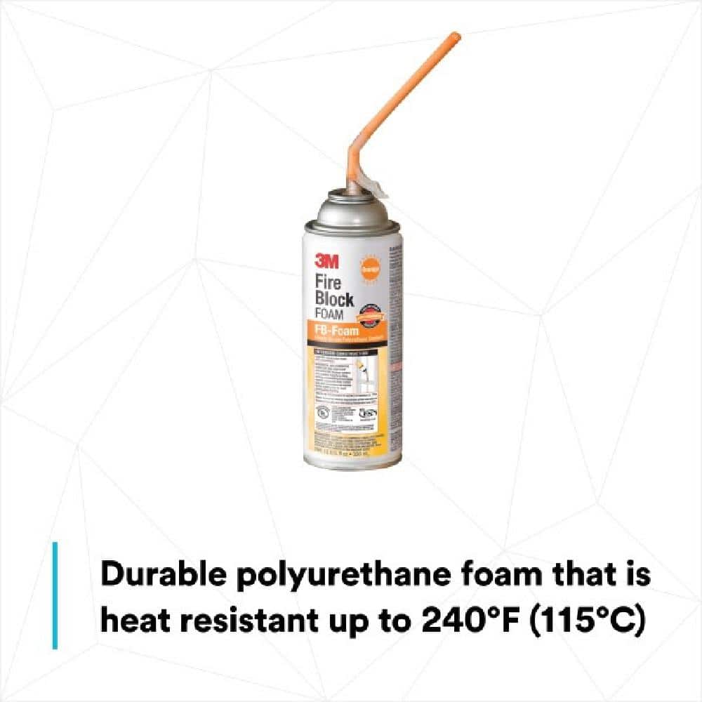 3M 12 oz. Orange Paintable High Heat Resistant Specialty Sealant (3)