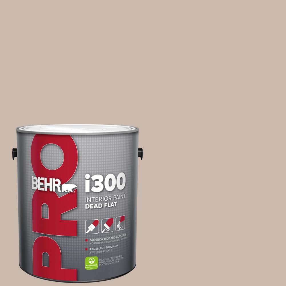 BEHR PRO 1 gal. #N230-3 Armadillo Dead Flat Interior Paint