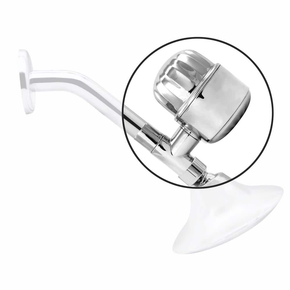 Westbrass High Output External Retrofit 1.8 GPM Shower Head Filter in Polished Chrome (2)