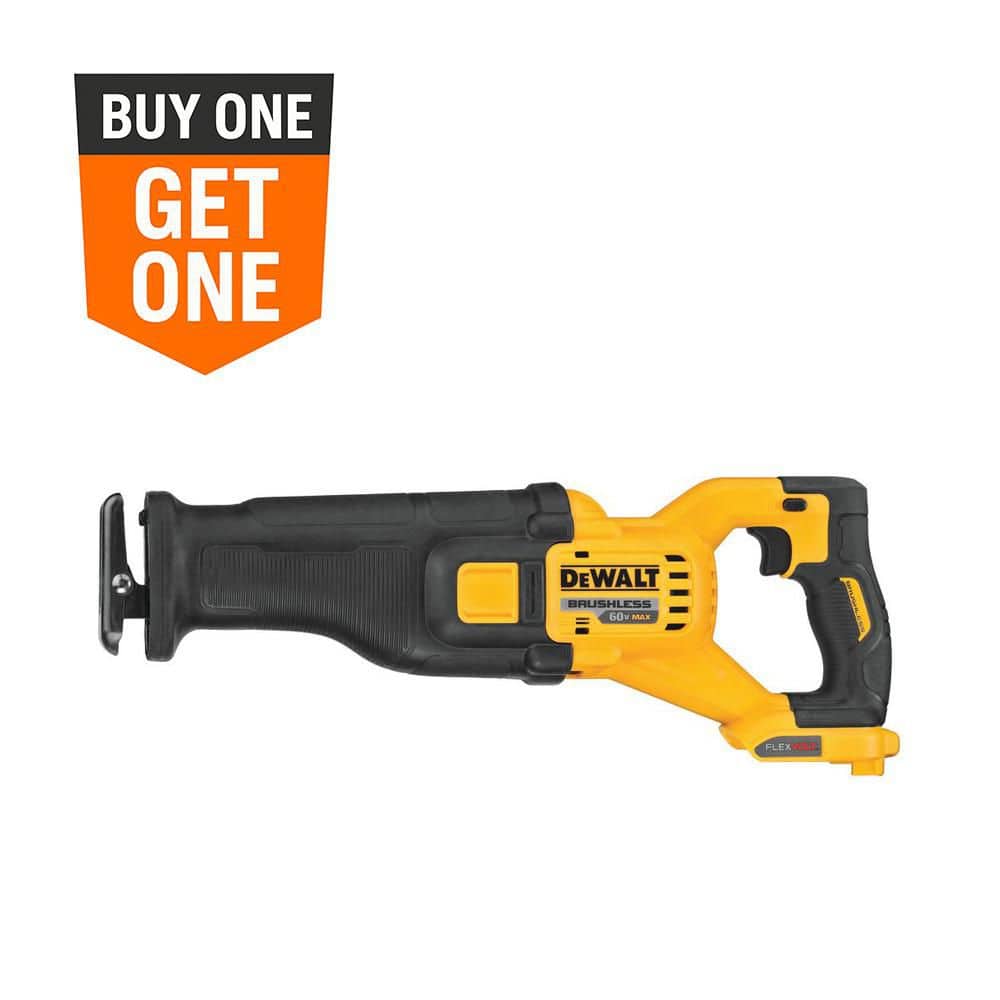 DEWALT FLEXVOLT 60V MAX Cordless Brushless Reciprocating Saw (Tool Only)