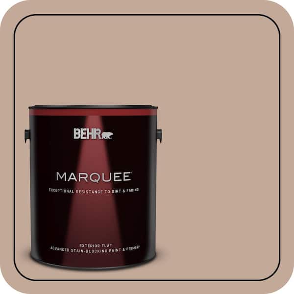 BEHR PREMIUM PLUS #760B-4 Adobe Straw Enamel Interior/Exterior Paint & Primer Color Sample (2)