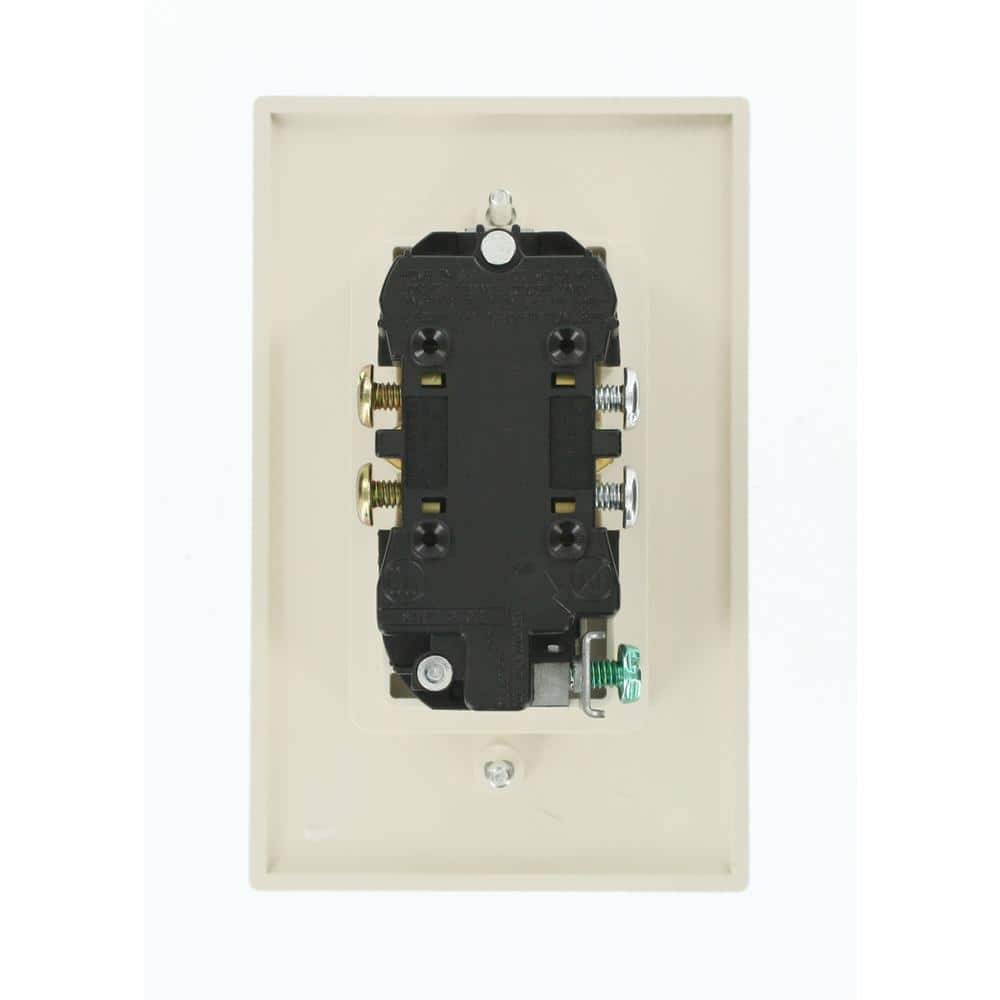 Leviton Amp 125 V 1-Gang Recessed Duplex Outlet/Receptacle, (1-Pack) (4)