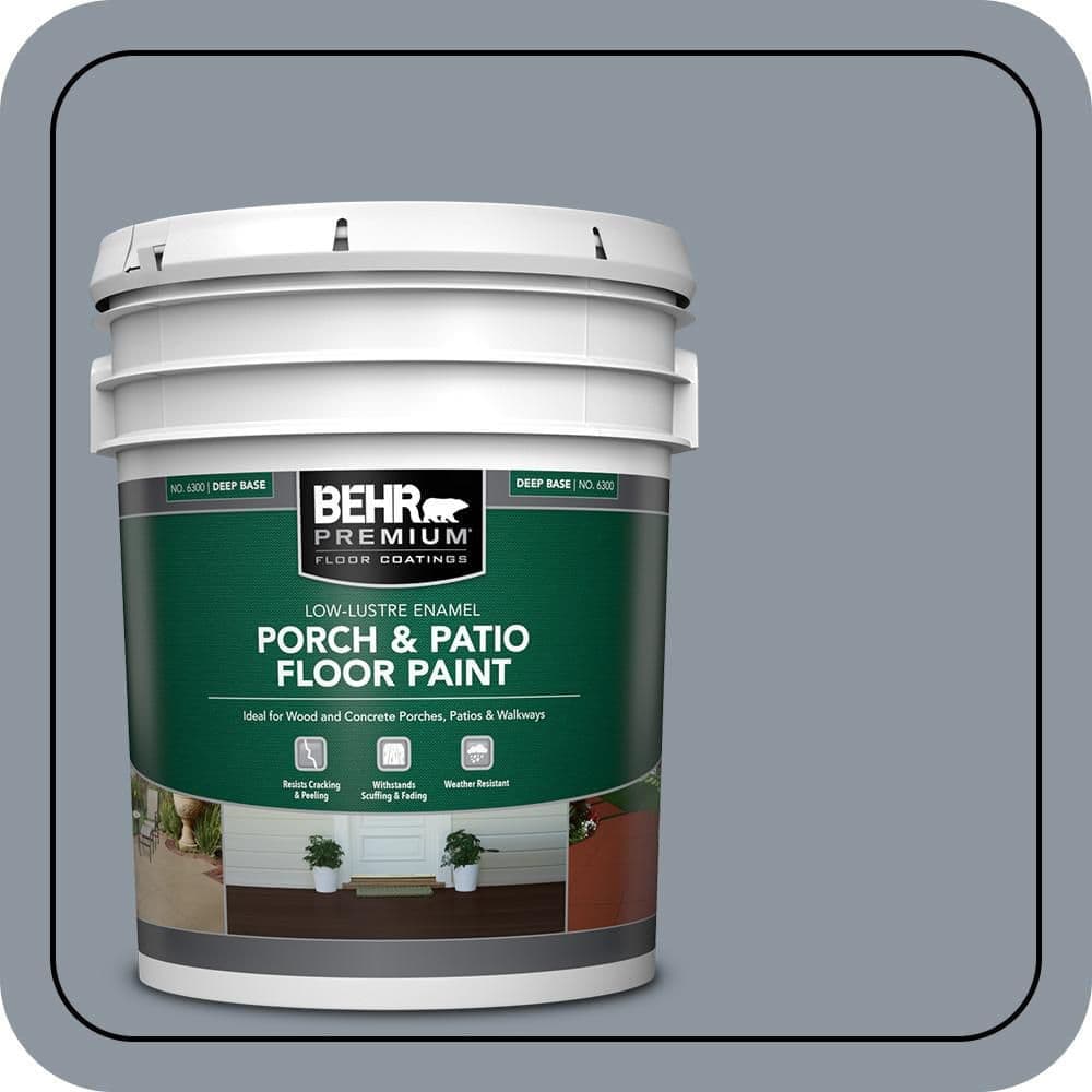 BEHR PREMIUM #750F-4 Textured Low-Lustre Enamel Interior/Exterior Porch and Patio Anti-Slip Floor Paint (1)