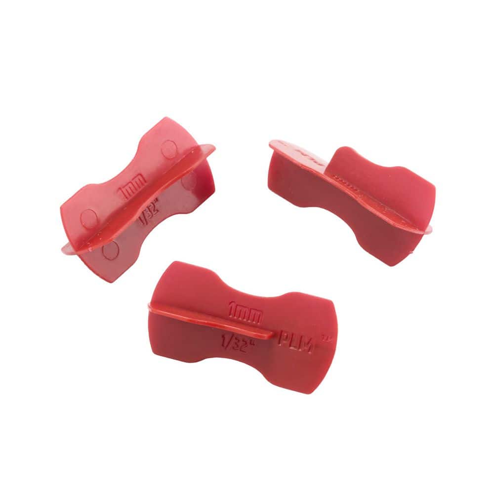 DuxxBak Water-Shedding 1-1/2-in Red Plastic Deck board spacer 20-Pack (3)