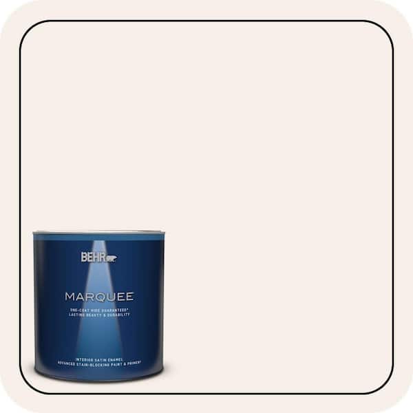 BEHR MARQUEE 1 qt. #PWN-35 Devonshire Satin Enamel Interior Paint & Primer (2)