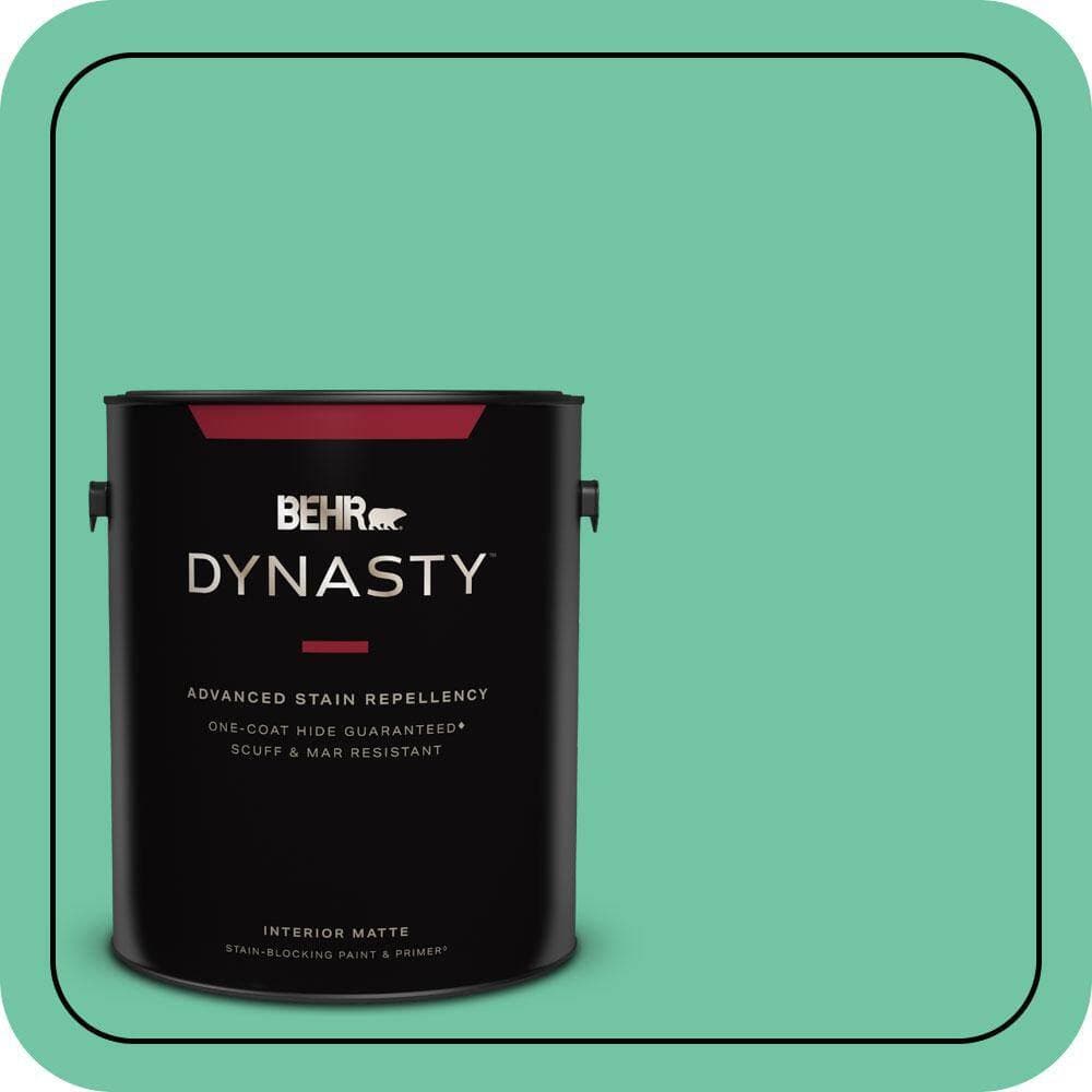 BEHR DYNASTY 1 gal. #P420-4A Gem Silica Matte Interior Stain-Blocking Paint & Primer