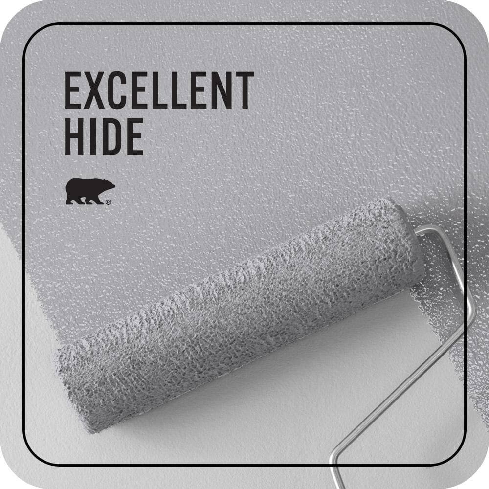 BEHR PREMIUM PLUS 1 gal. #N550-2 Centre Stage Ceiling Flat Interior Paint & Primer (2)