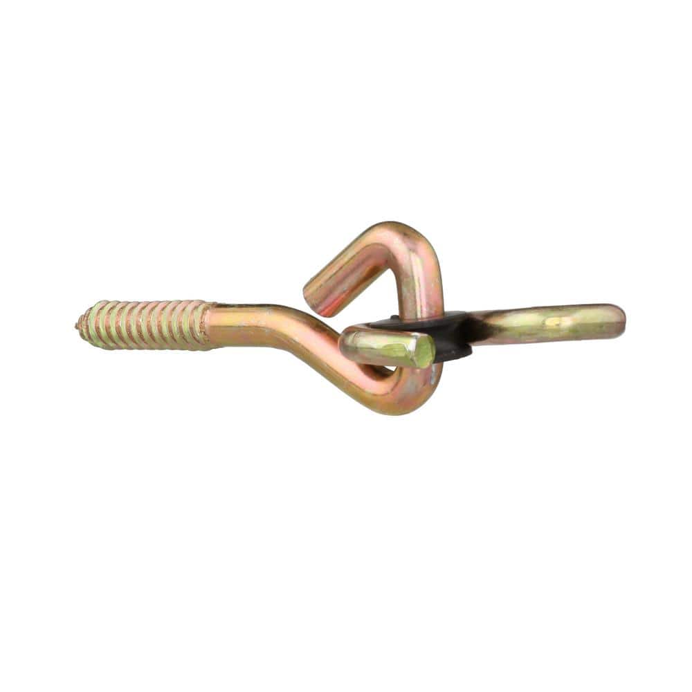 Everbilt 4 in. Chromate-Plated Screw Type Swing Hardware (3)