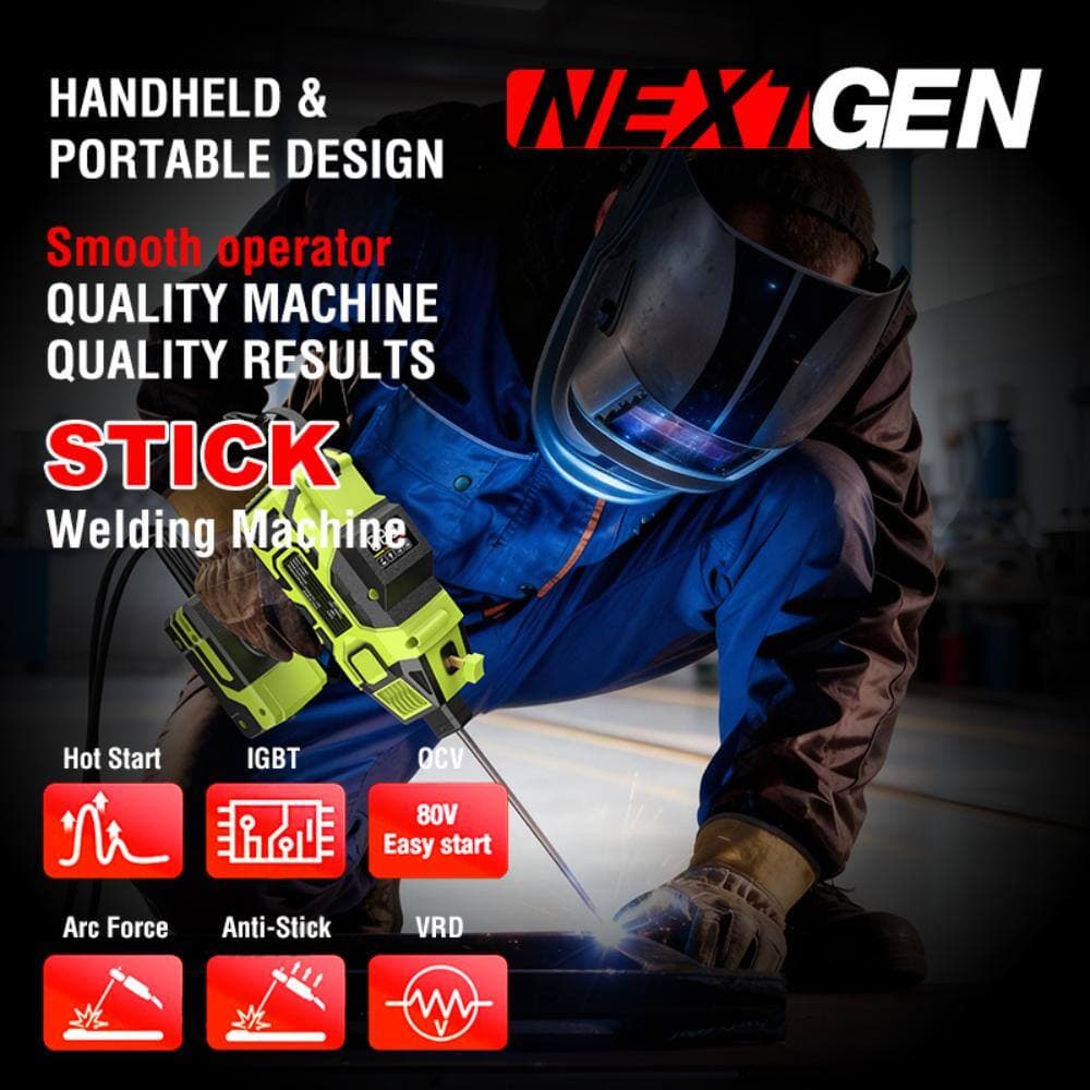 Unbranded 110V 20-120A IGBT Inverter Portable Handheld Welding Machine with Thermal Start for 3/32"-1/8" Welding Rod (3)