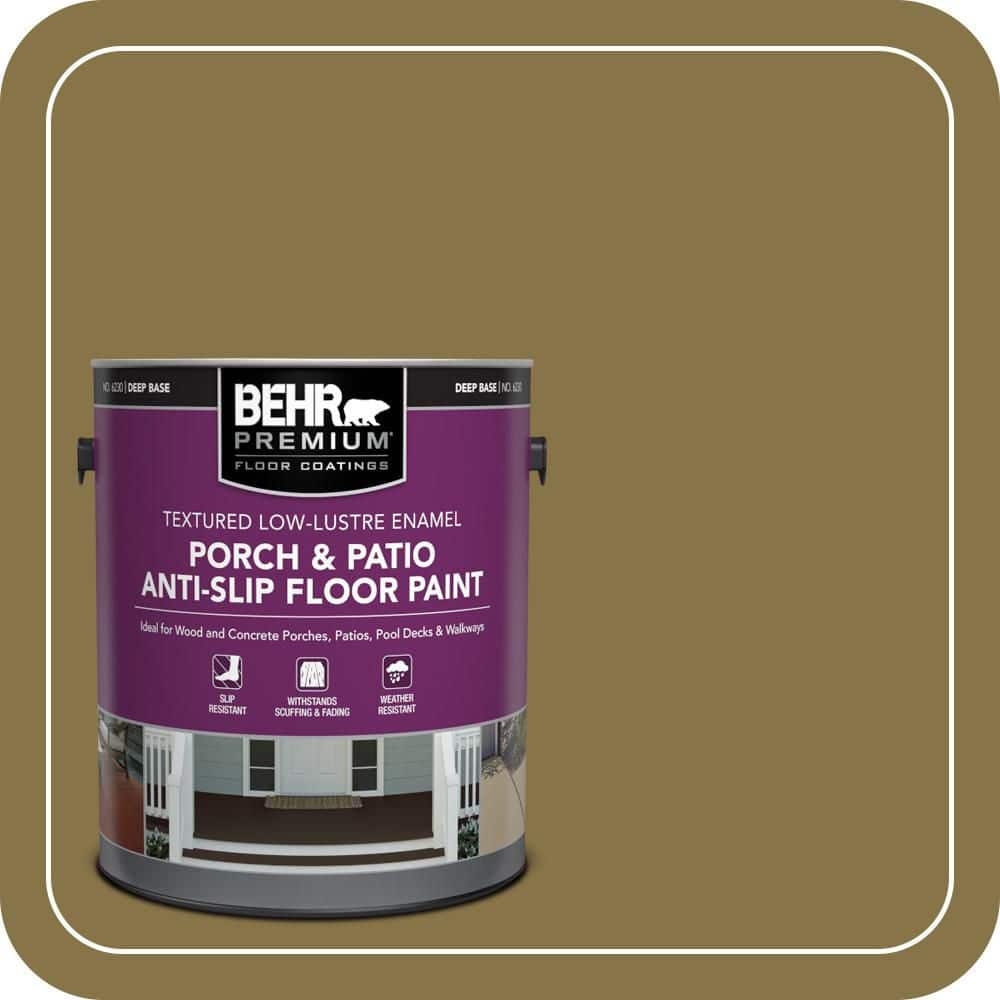 BEHR PREMIUM #PPU6-20 Textured Low-Lustre Enamel Interior/Exterior Porch and Patio Anti-Slip Floor Paint (1)