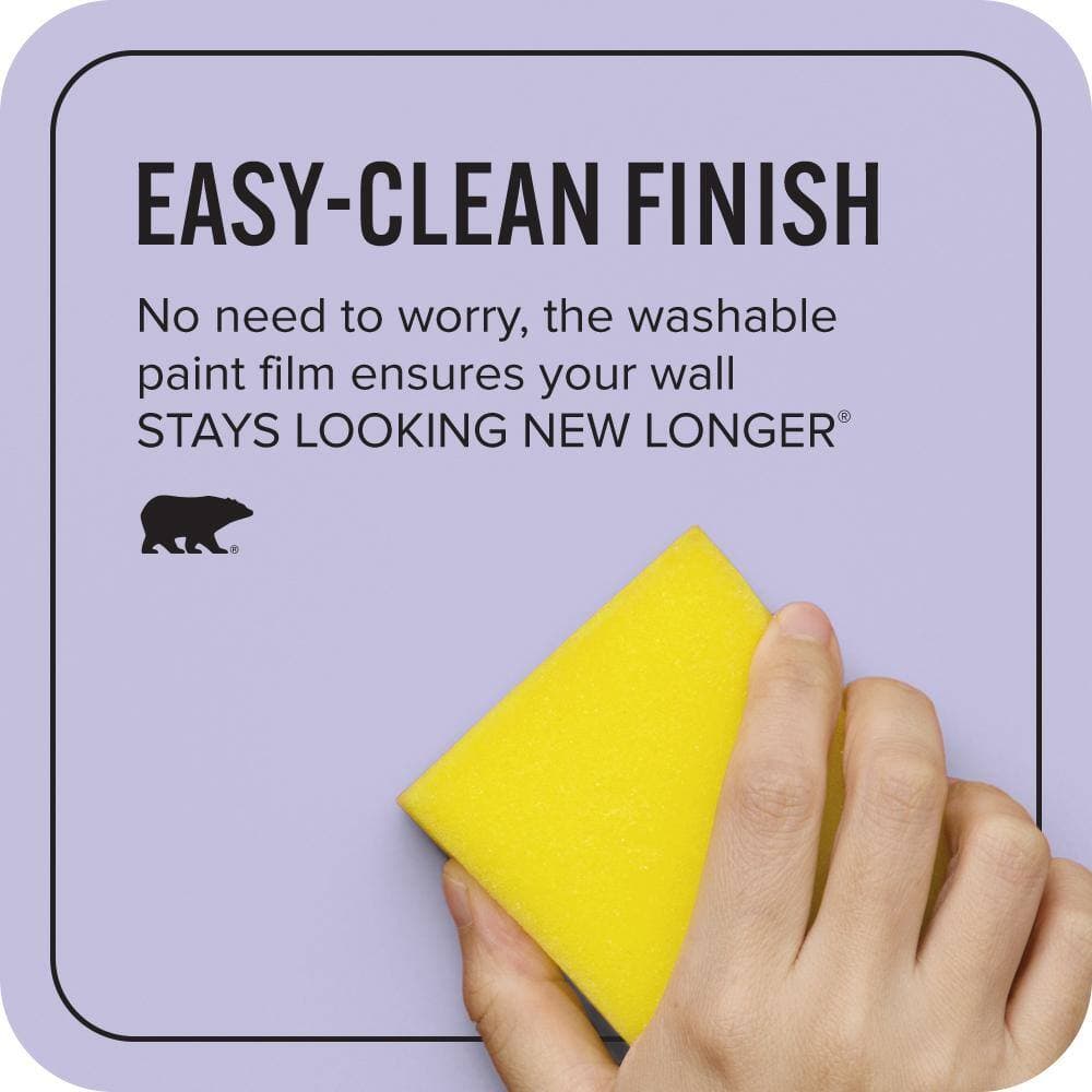 BEHR ULTRA 1 gal. #630A-3 Weeping Wisteria Extra Durable Eggshell Enamel Interior Paint & Primer (4)