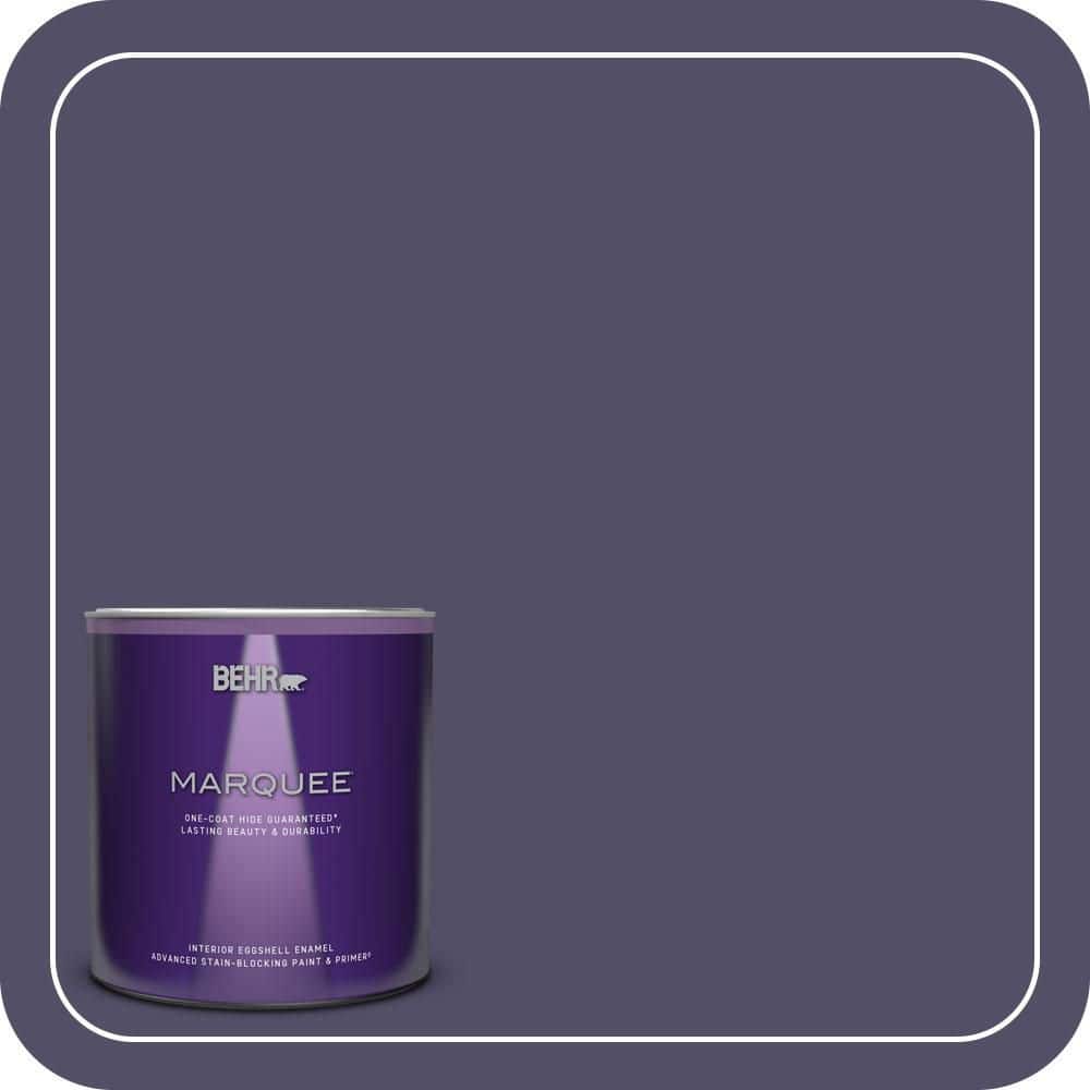 BEHR MARQUEE 1 qt. #PPU16-19 Mardi Gras One-Coat Hide Eggshell Enamel Interior Paint & Primer