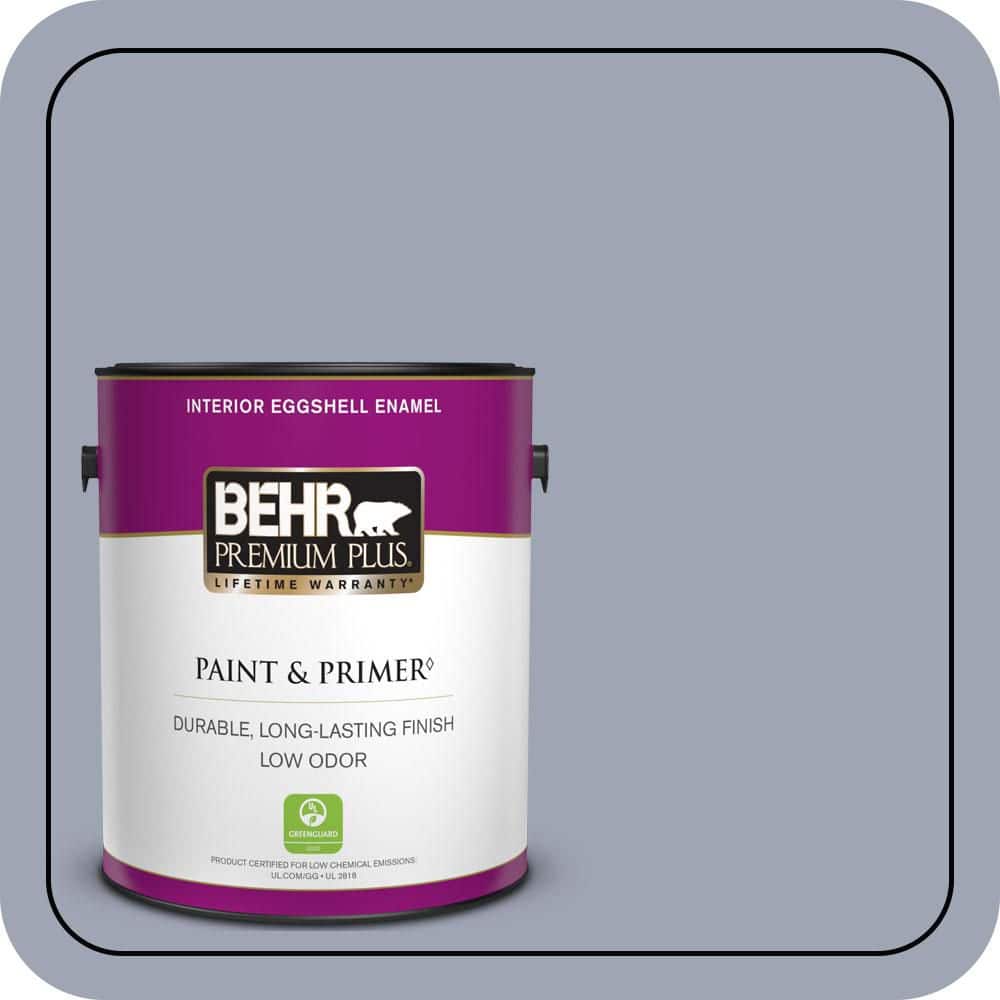 BEHR PREMIUM PLUS 1 gal. #PPU15-11 Great Falls Eggshell Enamel Low Odor Interior Paint & Primer