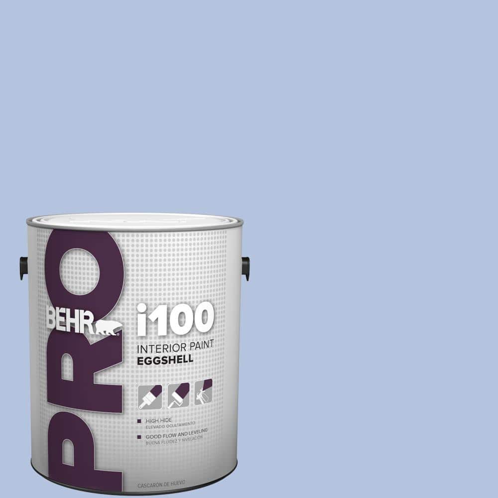 BEHR PRO 1 gal. #600C-3 Periwinkle Bud Eggshell Interior Paint (1)
