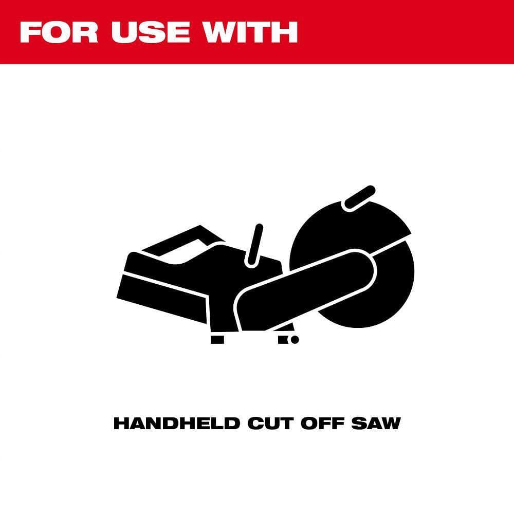 Milwaukee 12 in. 1/8 in. 20mm Cut Off Wheel-Type (4)