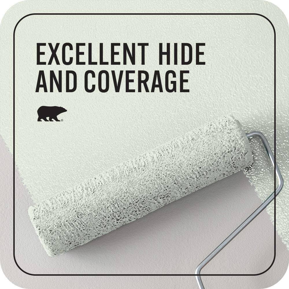 BEHR PREMIUM PLUS #S400-1 At Ease Enamel Interior/Exterior Paint & Primer Color Sample (4)