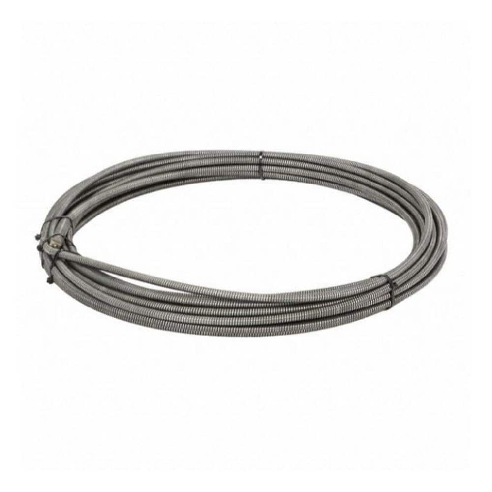 RIDGID 3/8 in. x 75 ft. C-32 IW Integral Wound Drain Cleaning Snake Auger Drum Machine Replacement Cable for All K-400 Models
