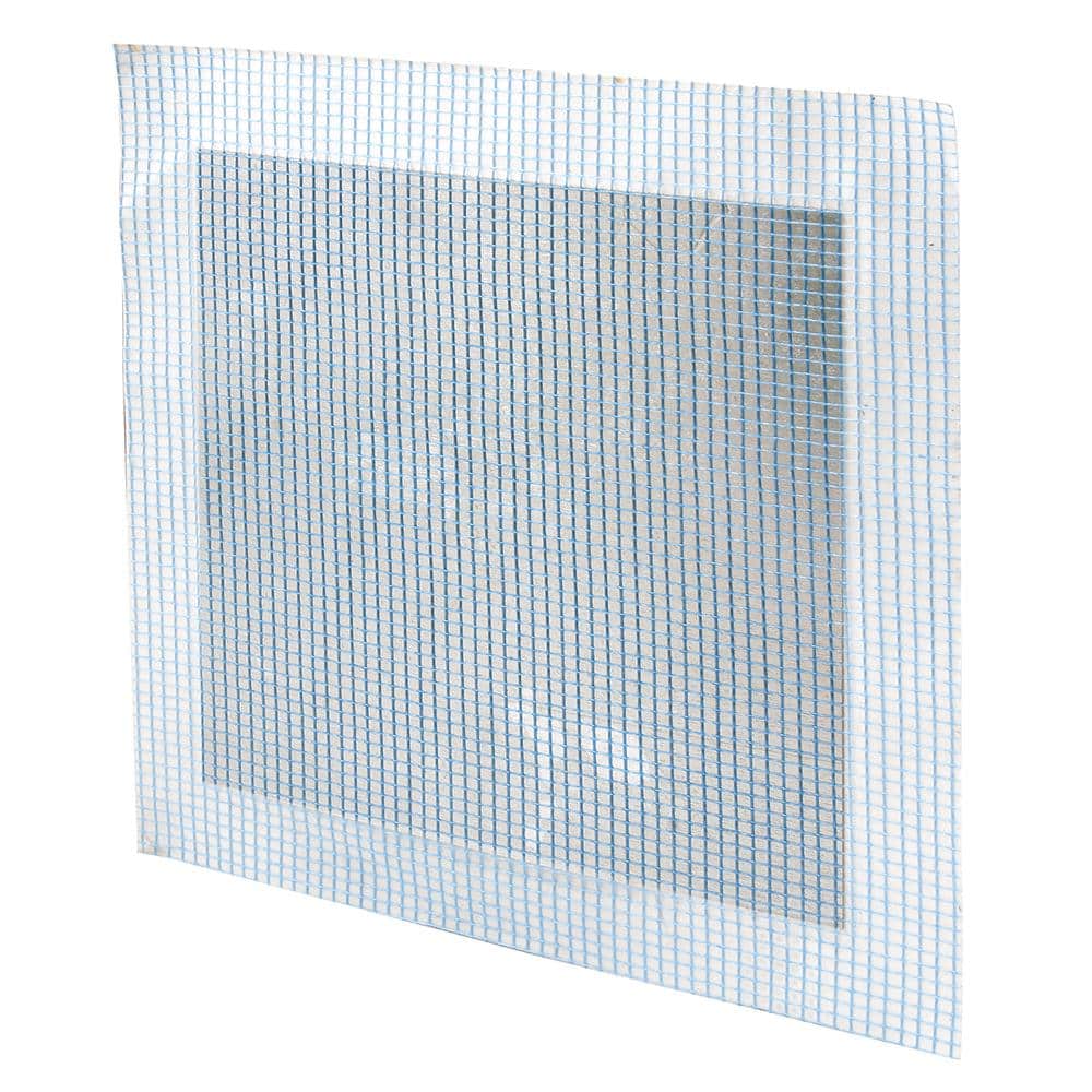 Prime-Line Self-Adhesive Drywall Repair Patch, 12 in. x 12 in., Fiber Mesh Over Galvanized Plate (1-Pack)