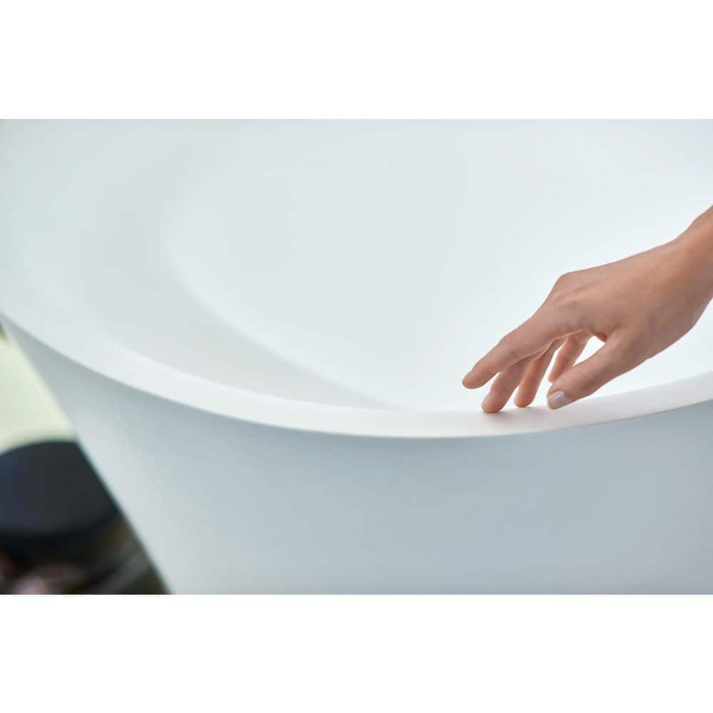 Duravit Cape Cod 65 in. x 29.25 in. Soaking Bathtub with Center Drain in White (3)