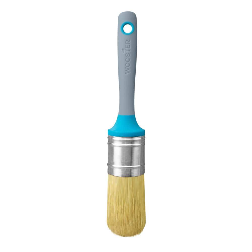 Wooster 1-1/2 in. Flex and Fit Synthetic White China Bristle Chalk Brush for Chalk Paints and All Oil-Based Paints (2)