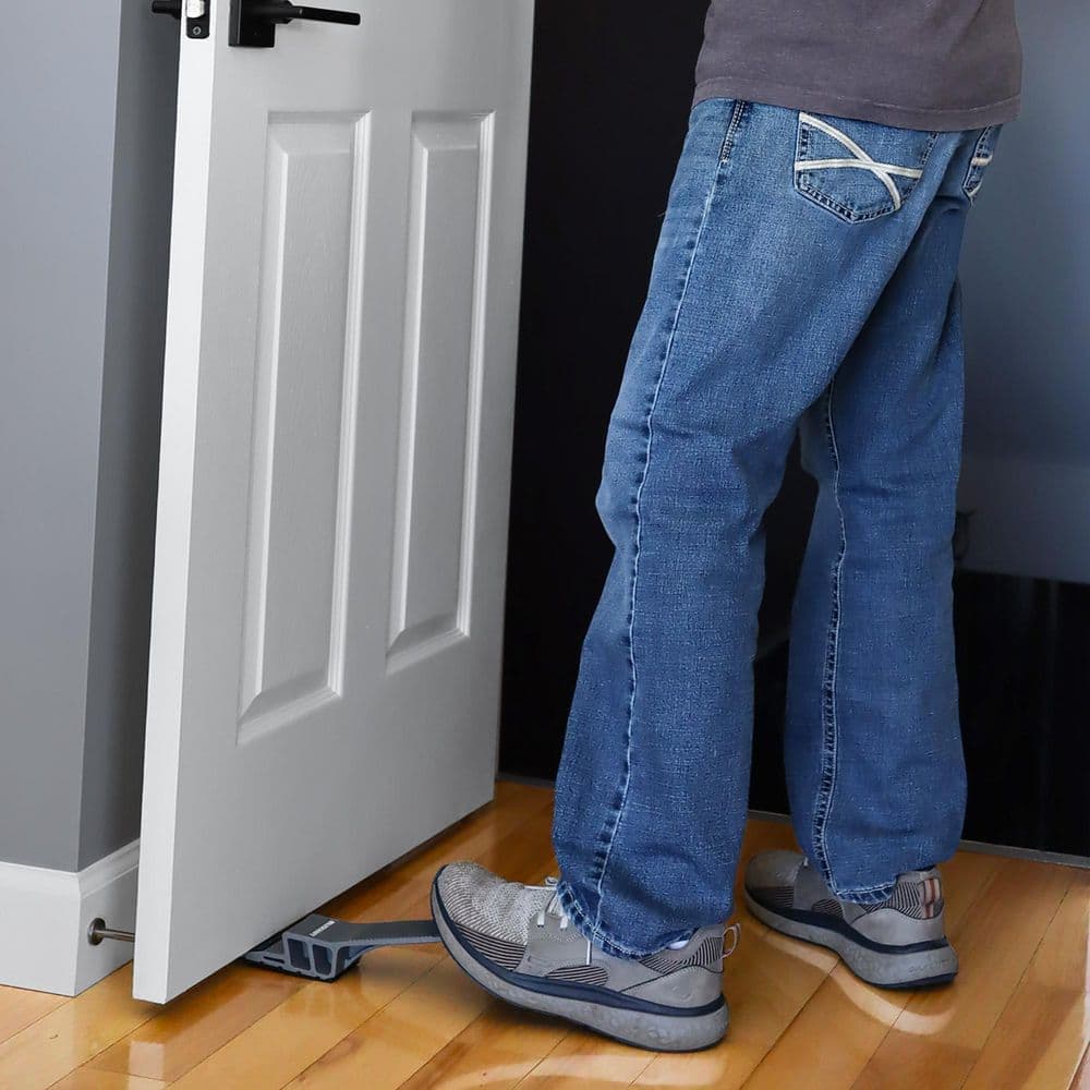 Milescraft Door Lift - Foot Operated Door and Panel Lifter Support Door During Installation Lift up to 2 in. 200 lb. Capacity (2)