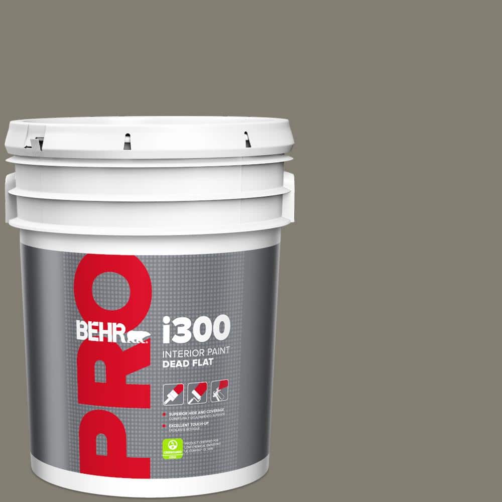 BEHR PRO 5 gal. #PPU8-23 Manuscript Dead Flat Interior Paint