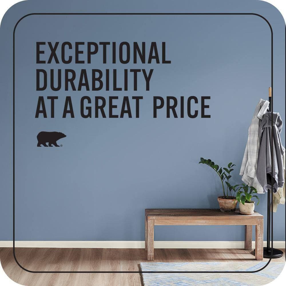 BEHR PREMIUM PLUS #S520-5 Thundercloud Enamel EcoMix Plant-Based & Primer (4)