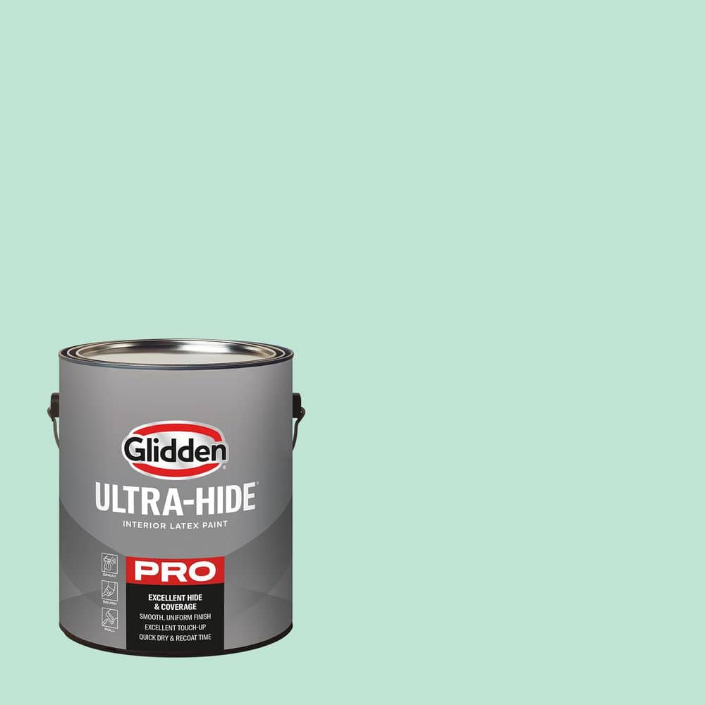 Glidden Ultra-Hide 1 gal. PPG1228-2 Jade Spell Semi-Gloss Interior Paint