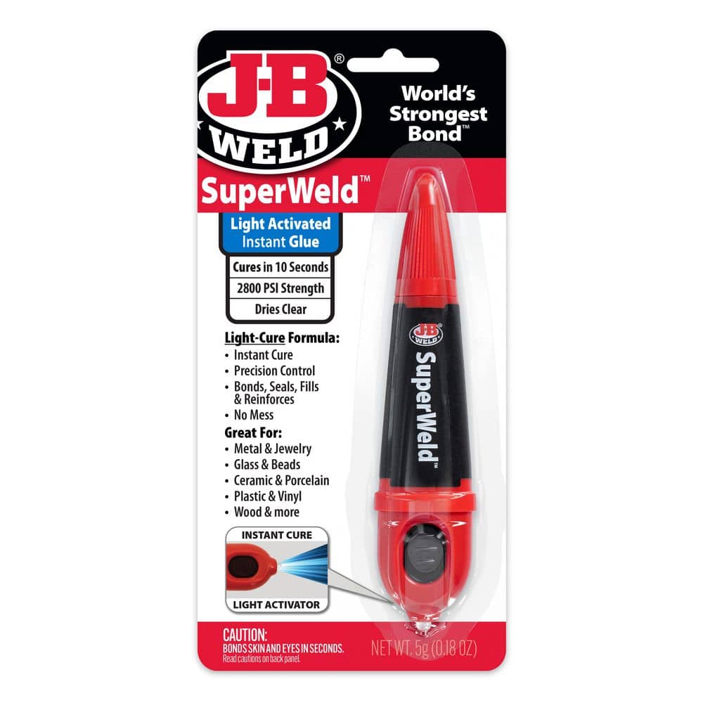 Unbranded 0.18 oz. SuperWeld Light Activated Glue (2)