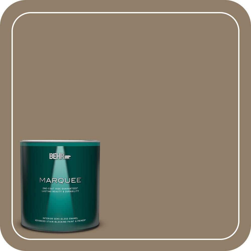 BEHR MARQUEE 1 qt. #PPU7-03A Sofisticata Semi-Gloss Enamel Interior Paint & Primer