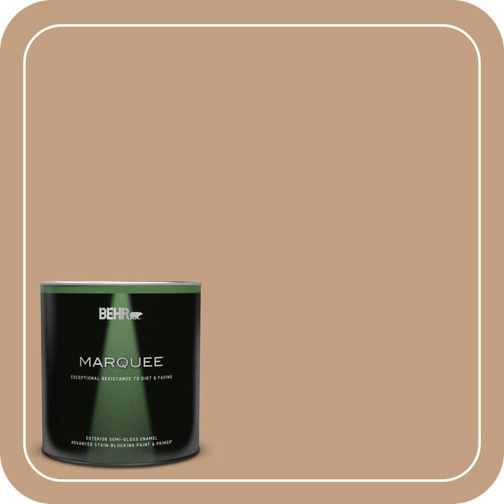 BEHR MARQUEE 1 qt. #MQ2-12 Milano Semi-Gloss Enamel Exterior Paint & Primer