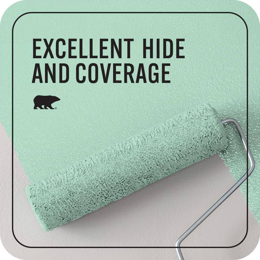 BEHR PREMIUM PLUS #480C-3 Aqua Bay Enamel & Primer Color Sample (4)
