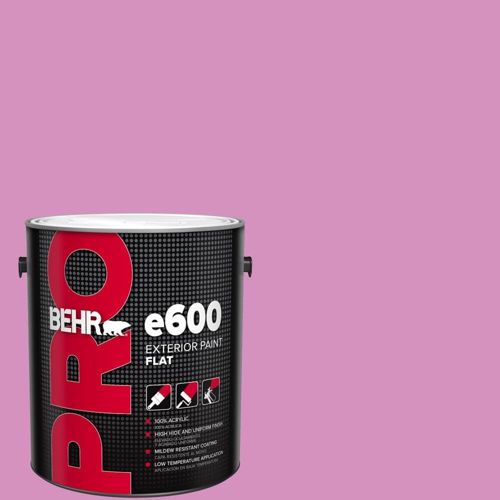 BEHR PRO 1 gal. #680B-4 Pressed Flower Flat Paint